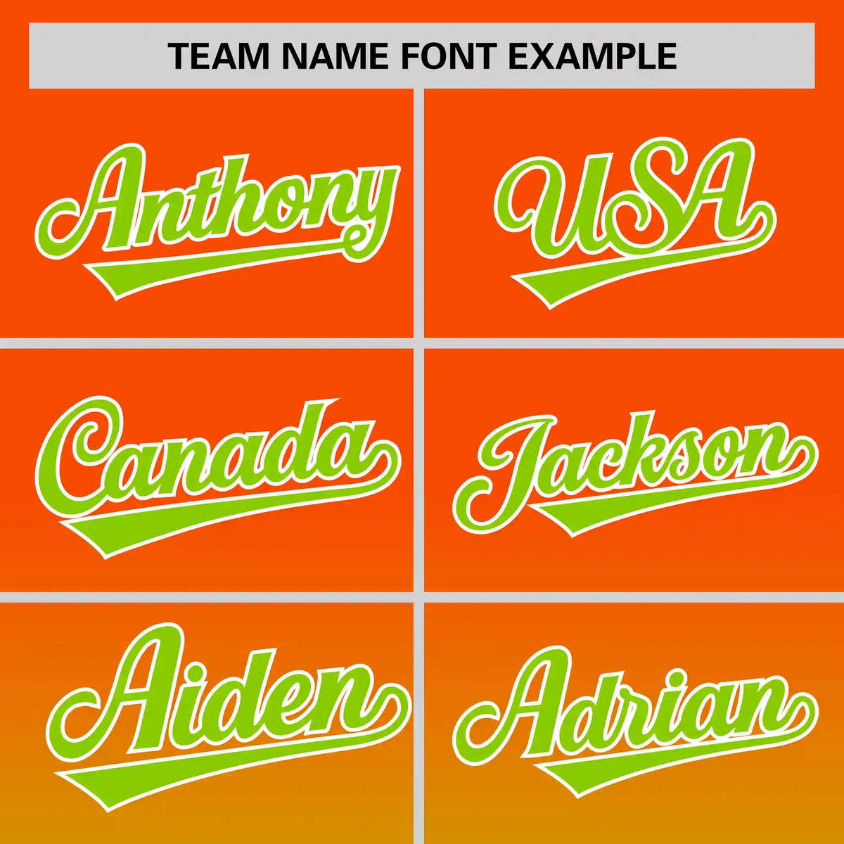 Custom Orange-Neon Green Gradient Fashion Design Performance T-Shirt