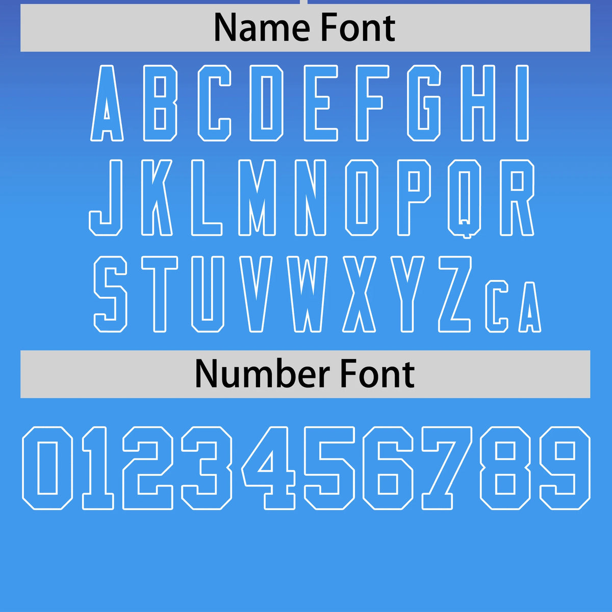 Custom Purple-Powder Blue Gradient Fashion Design Performance T-Shirt