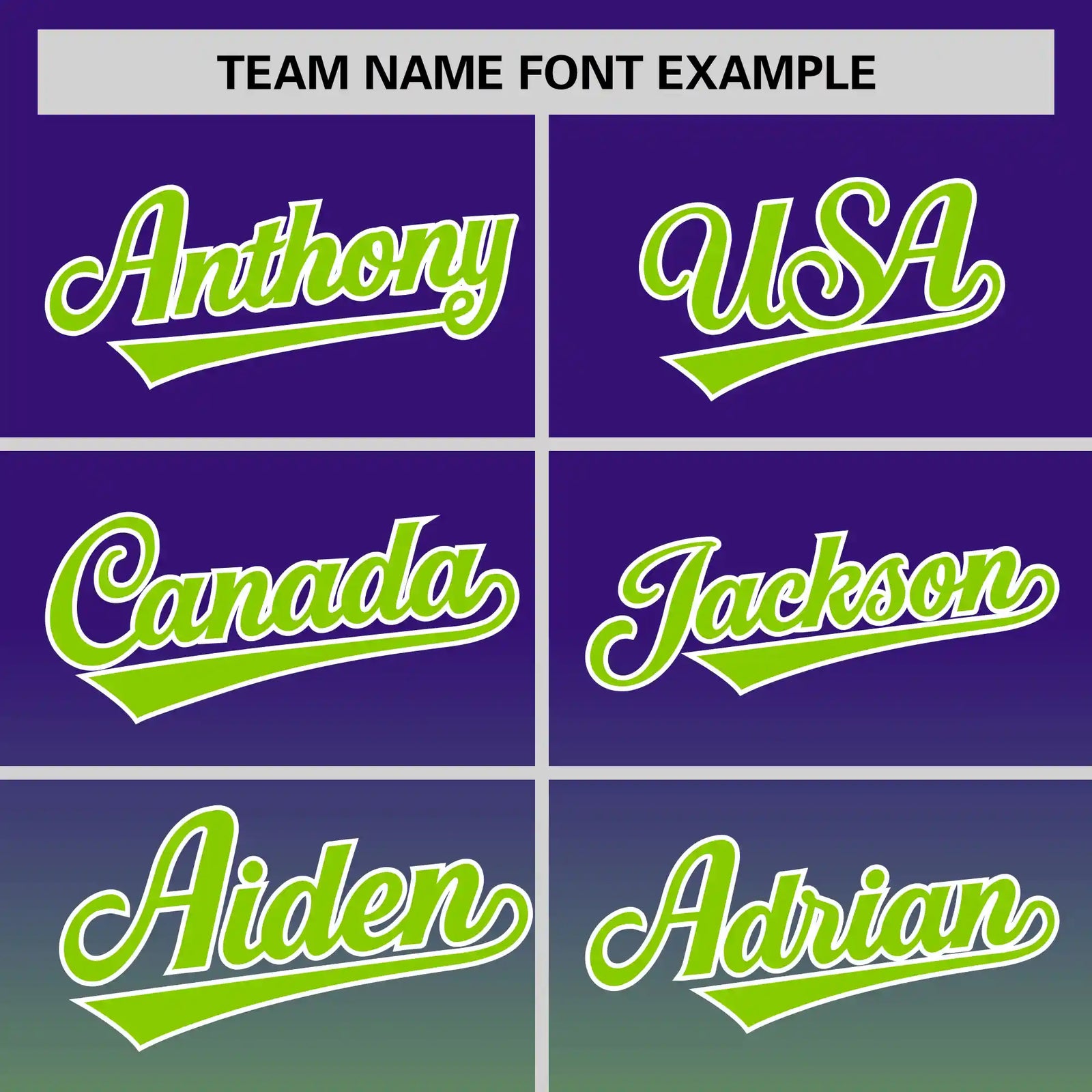 Custom Purple-Neon Green Gradient Fashion Design Performance T-Shirt