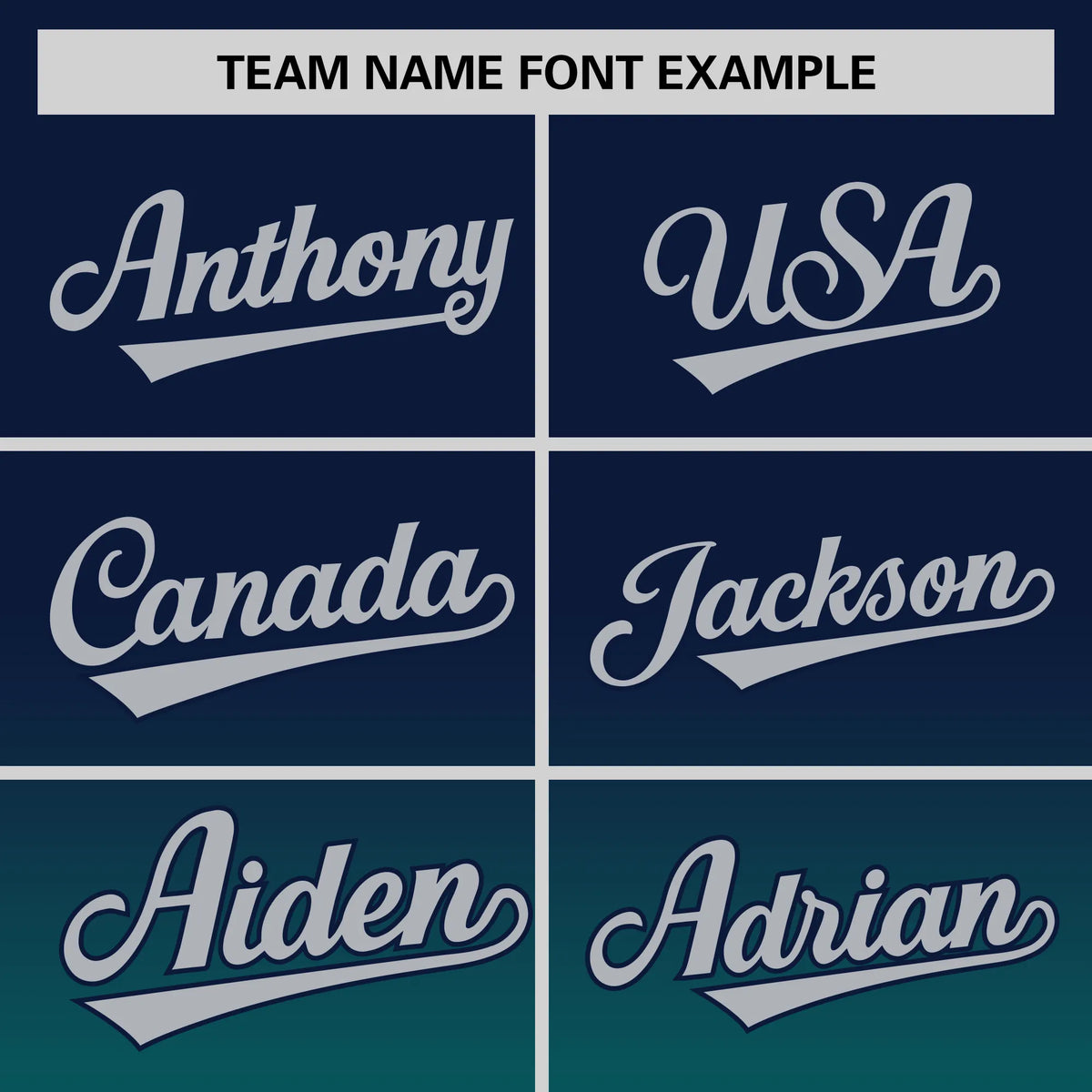 Custom Navy-Aqua Gradient Fashion Design Performance T-Shirt