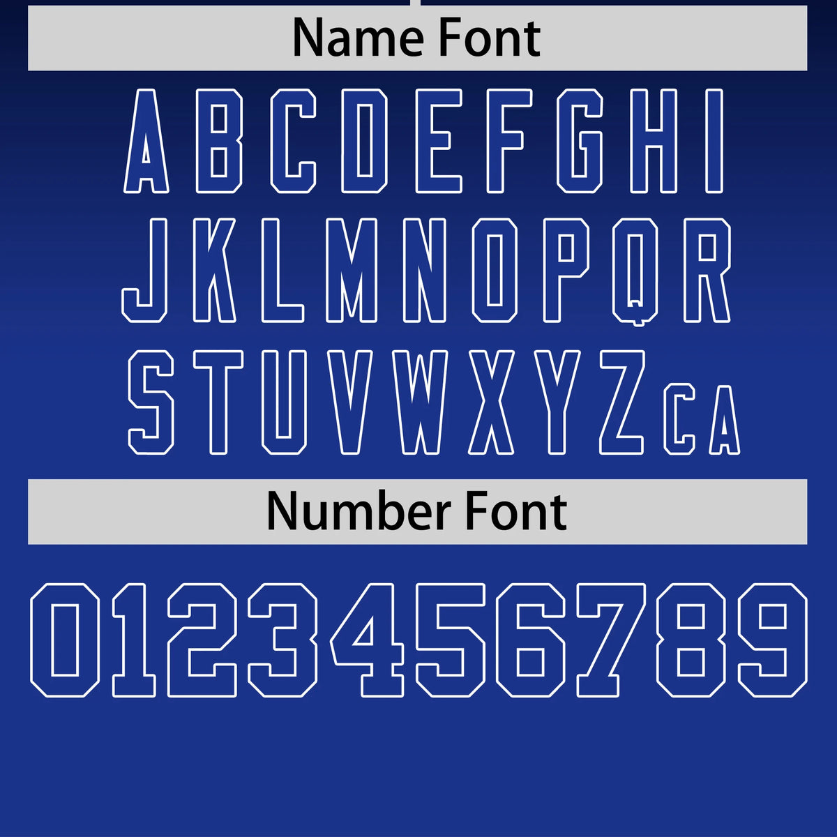 Custom Black-Royal Blue Gradient Fashion Design Performance T-Shirt