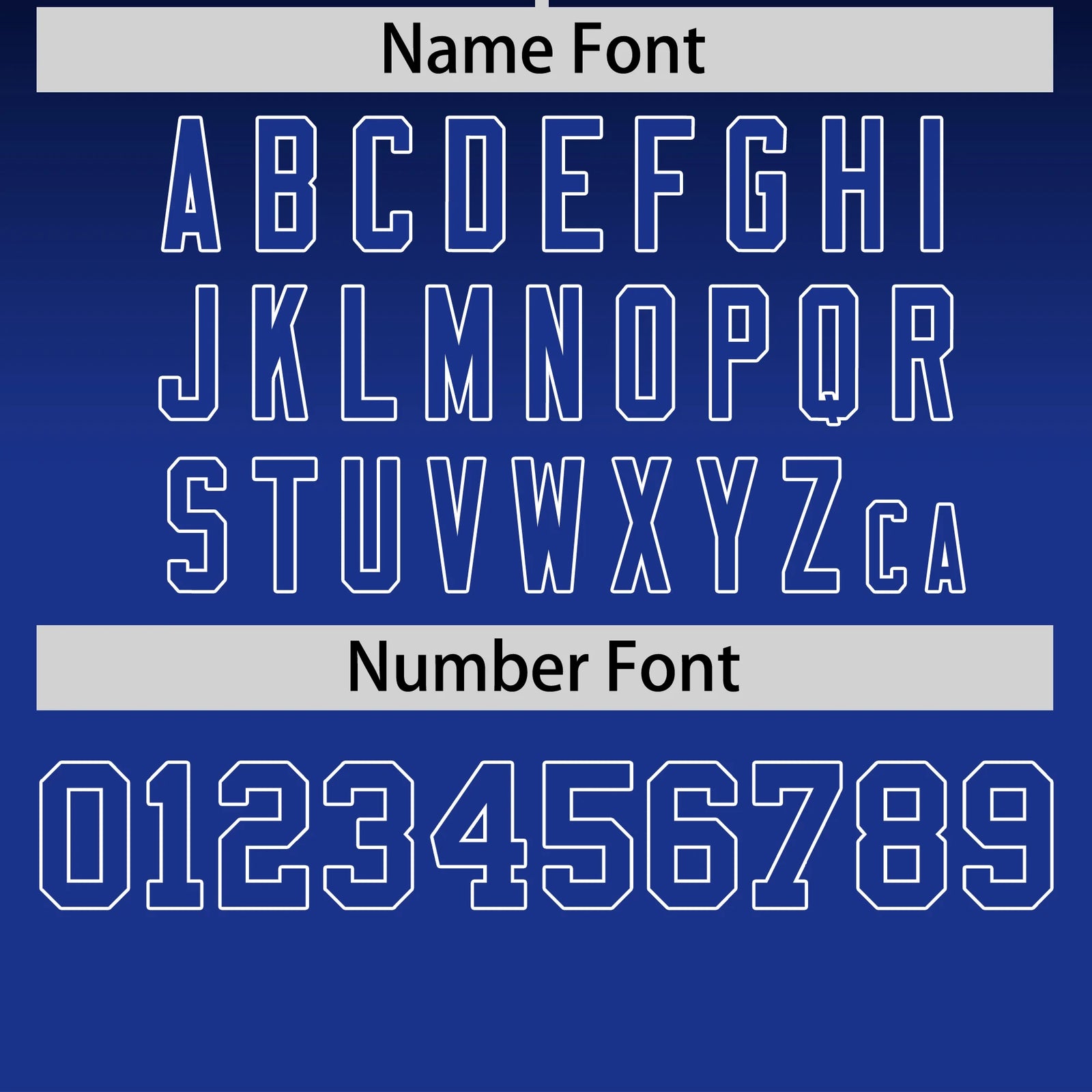 Custom Black-Royal Blue Gradient Fashion Design Performance T-Shirt