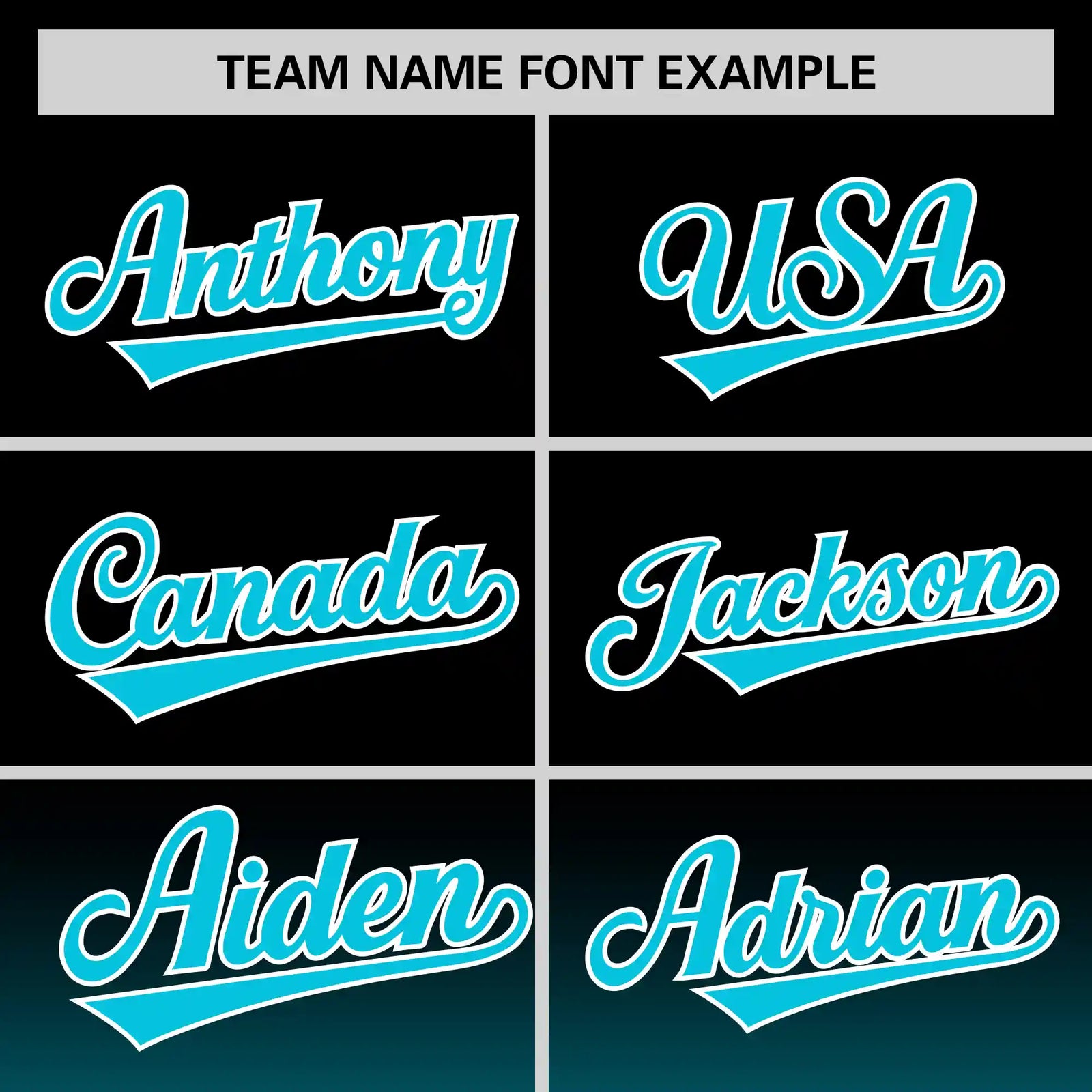 Custom Black-Sky Blue Gradient Fashion Design Performance T-Shirt