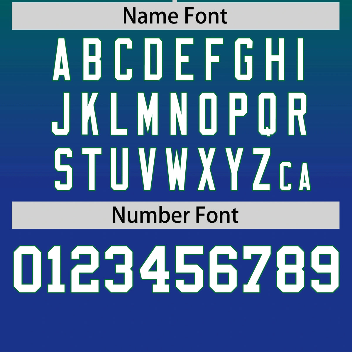 Custom Kelly Green-Royal Blue Gradient Fashion Design Performance T-Shirt