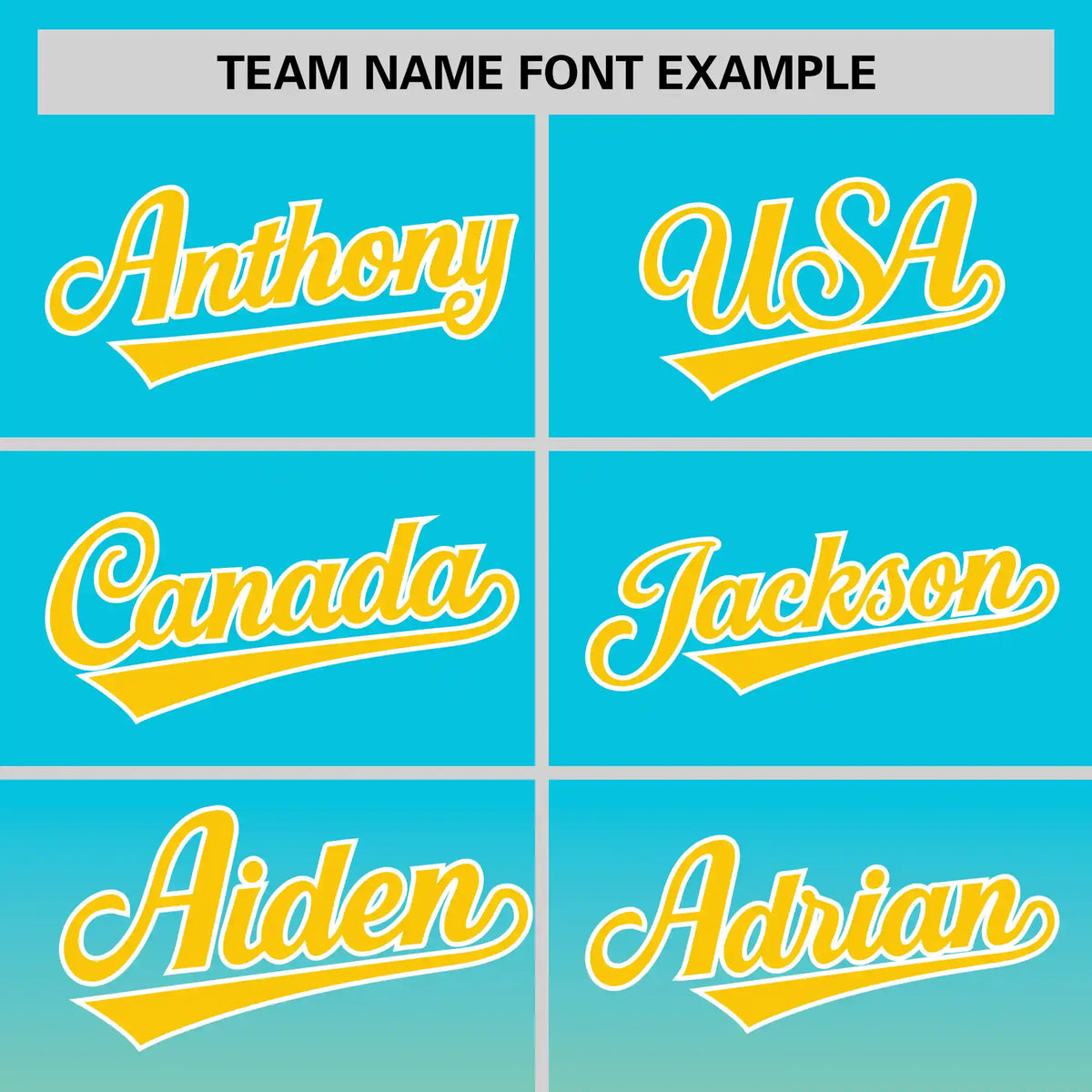 Custom Sky Blue-Gold01 Gradient Fashion Design Performance T-Shirt
