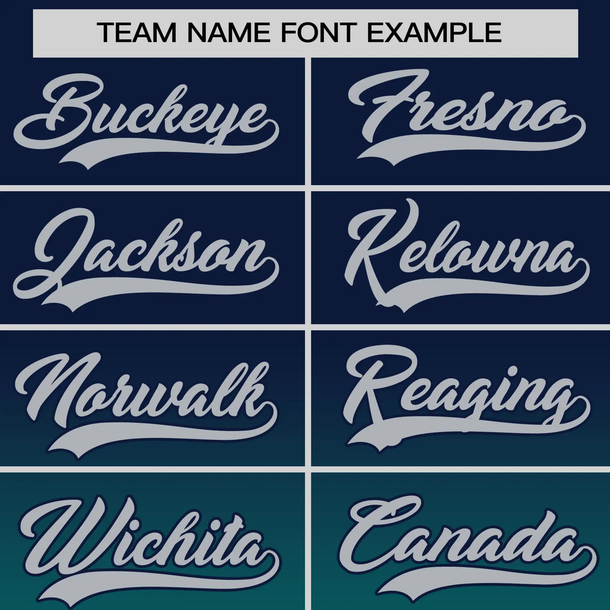 Custom Navy-Aqua Gradient Fashion Design Performance T-Shirt