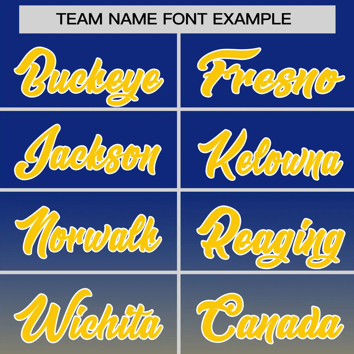 Custom Royal Blue-Gold01 Gradient Fashion Design Performance T-Shirt