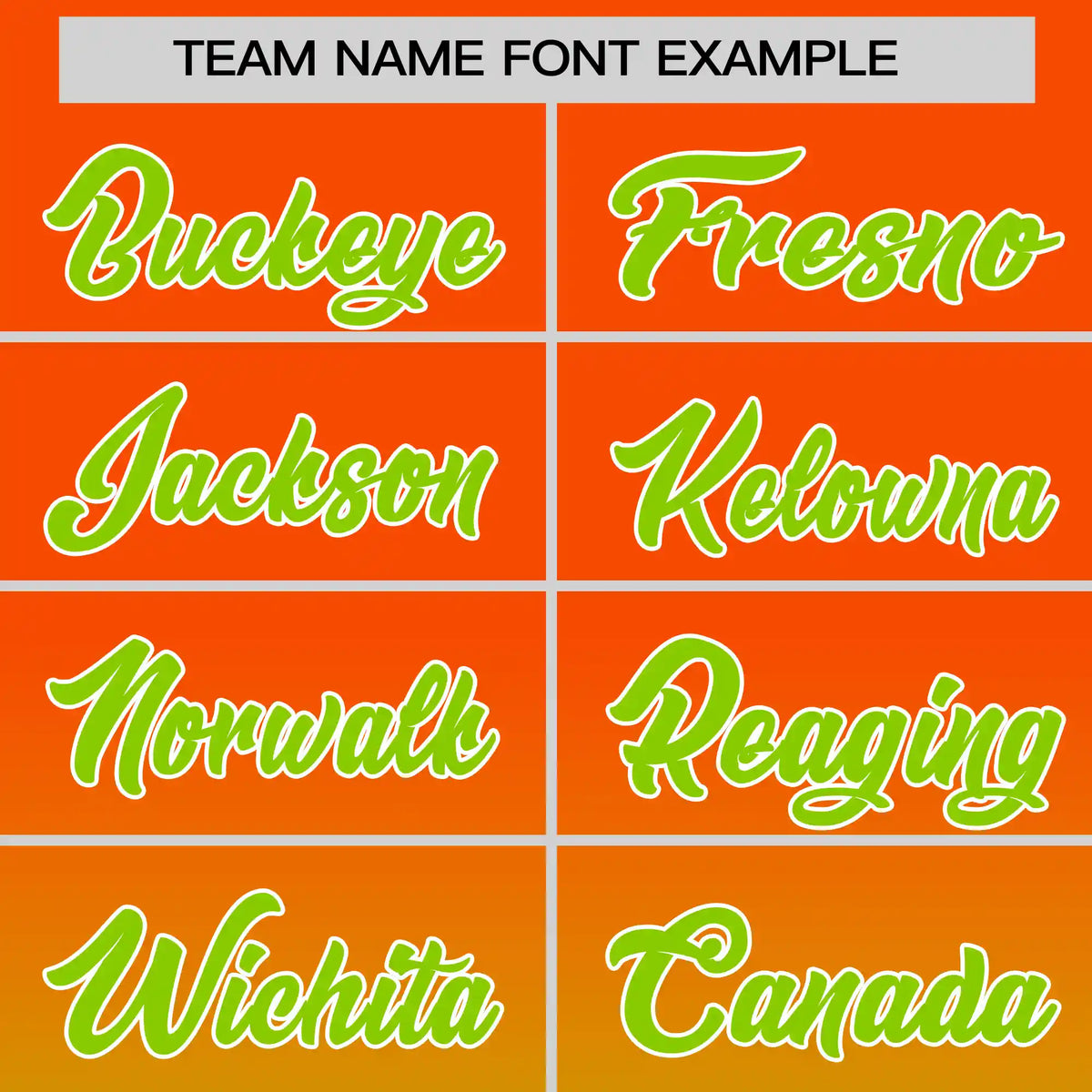 Custom Orange-Neon Green Gradient Fashion Design Performance T-Shirt