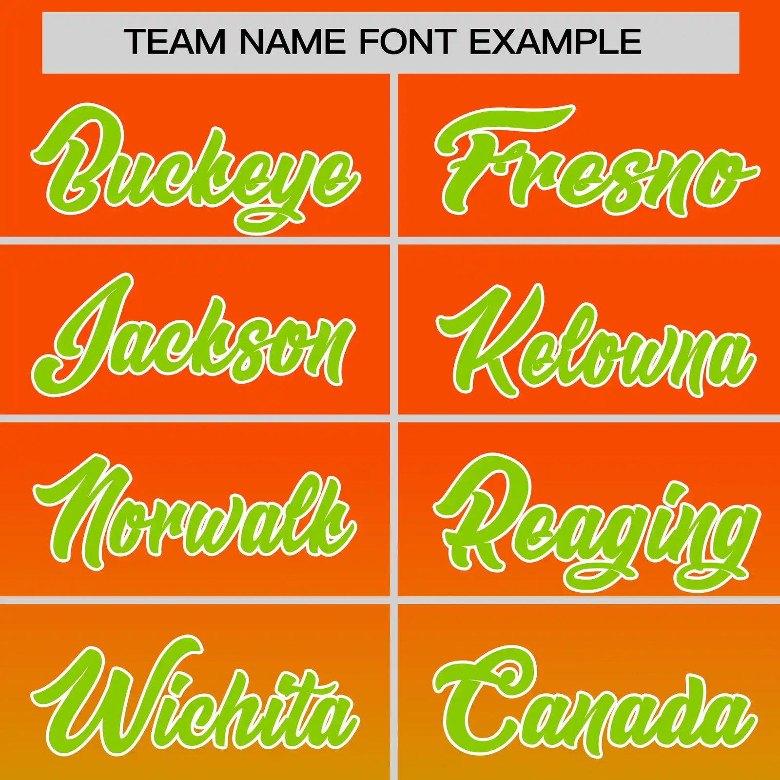 Custom Orange-Neon Green Gradient Fashion Design Performance T-Shirt