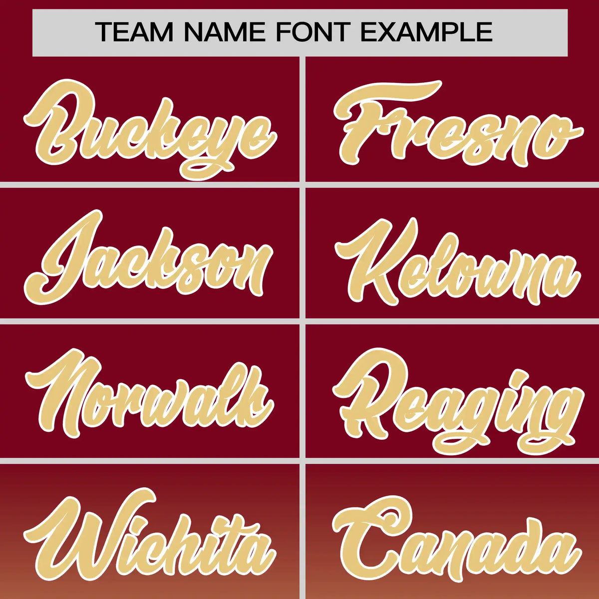 Custom Crimson-Khaki Gradient Fashion Design Performance T-Shirt