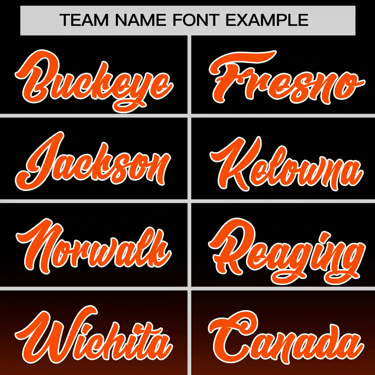 Custom Black-Orange Gradient Fashion Design Performance T-Shirt