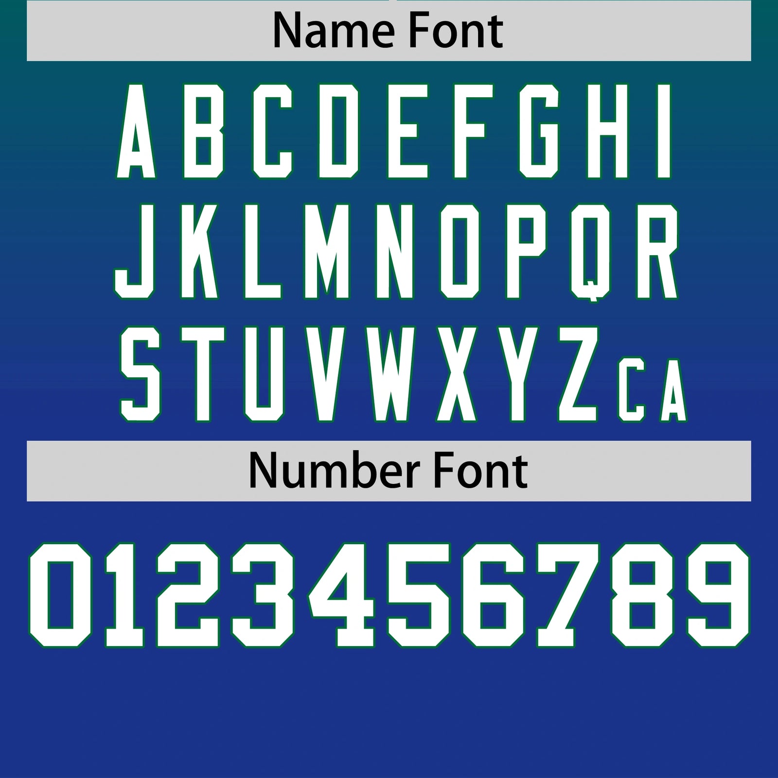 Custom Kelly Green-Royal Blue Gradient Fashion Design Performance T-Shirt