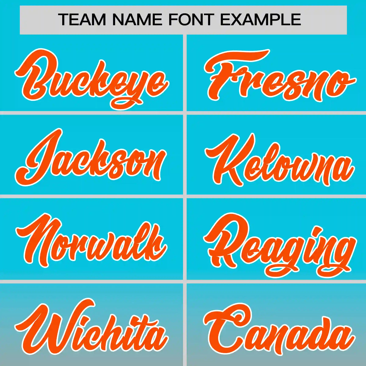 Custom Sky Blue-Orange Gradient Fashion Design Performance T-Shirt
