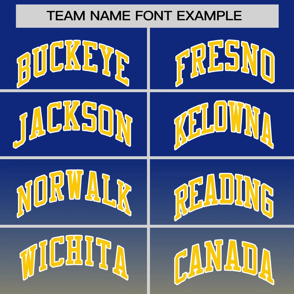 Custom Royal Blue-Gold01 Gradient Fashion Design Performance T-Shirt