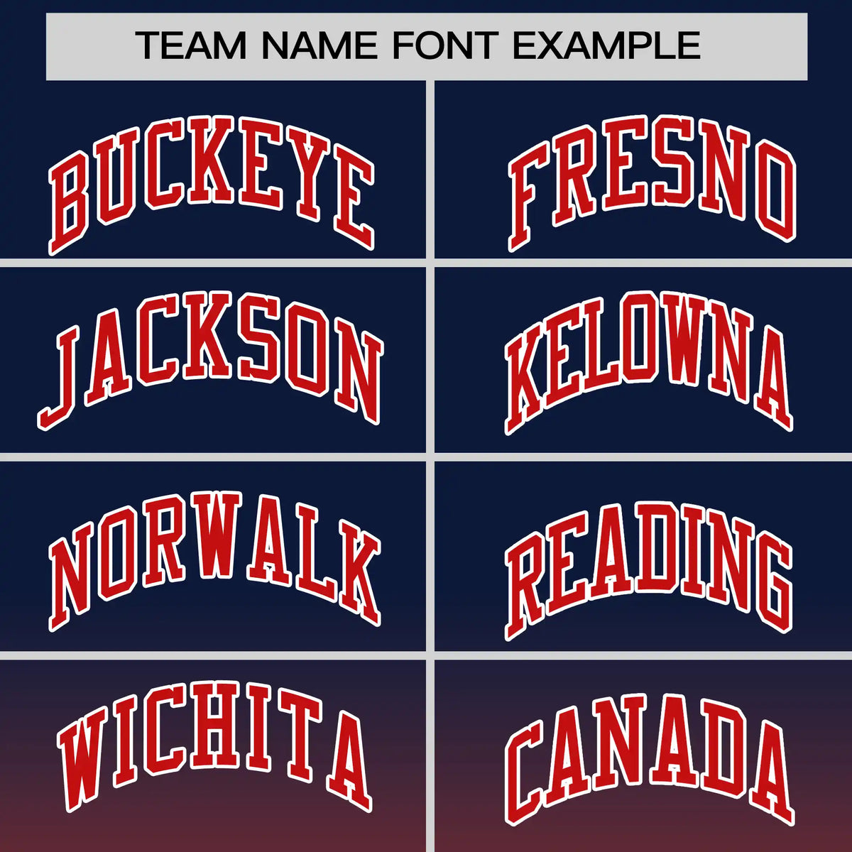 Custom Navy-Red Gradient Fashion Design Performance T-Shirt