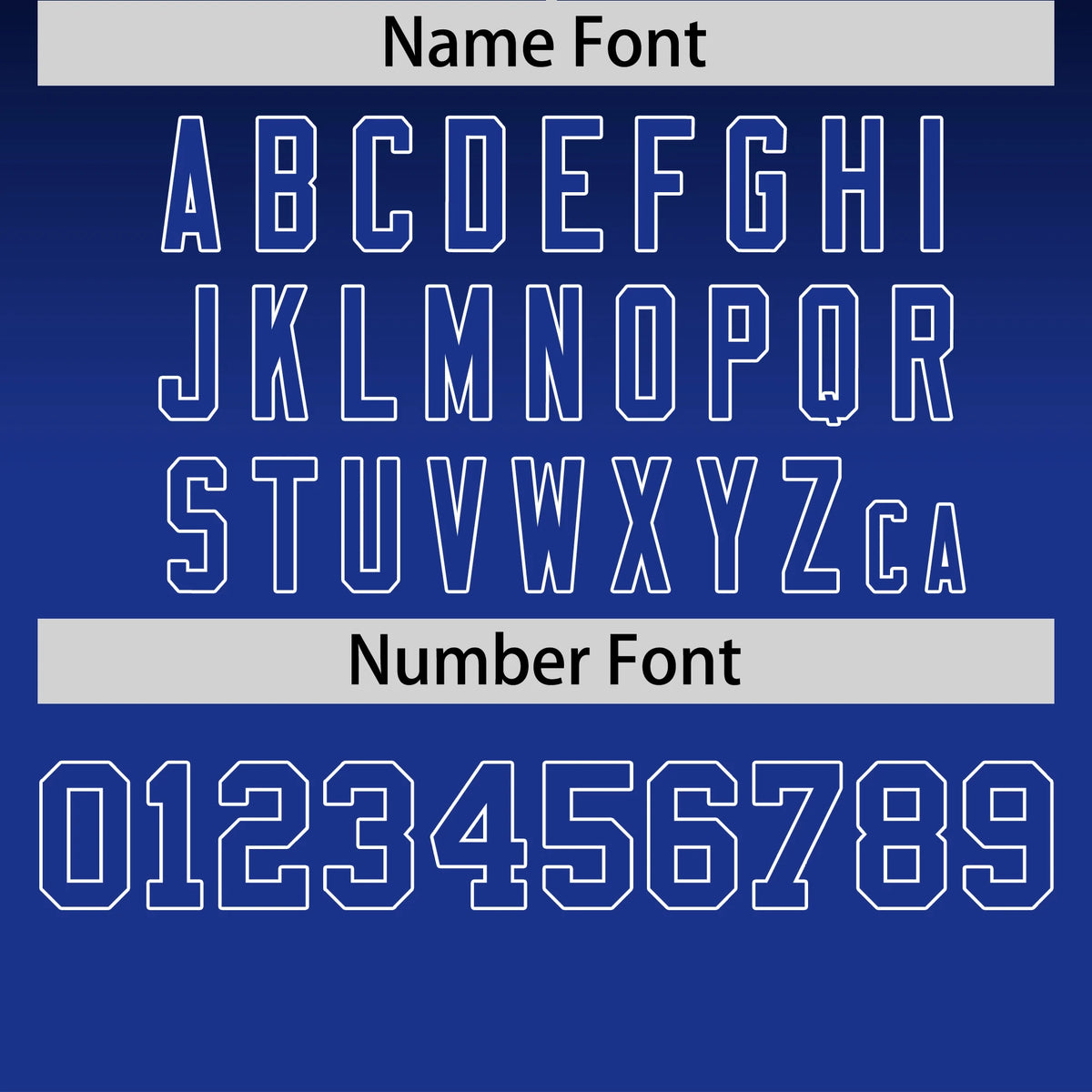 Custom Black-Royal Blue Gradient Fashion Design Performance T-Shirt