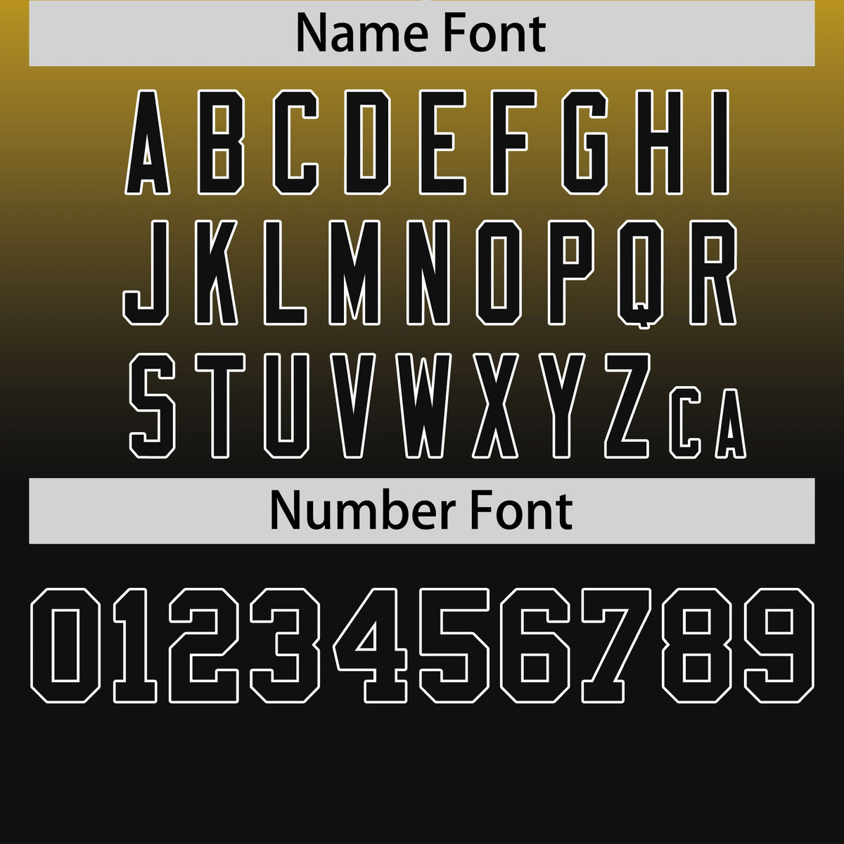 Custom Gold01-Black Gradient Fashion Design Performance T-Shirt