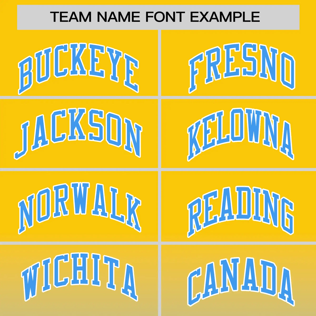 Custom Gold01-Powder Blue Gradient Fashion Design Performance T-Shirt