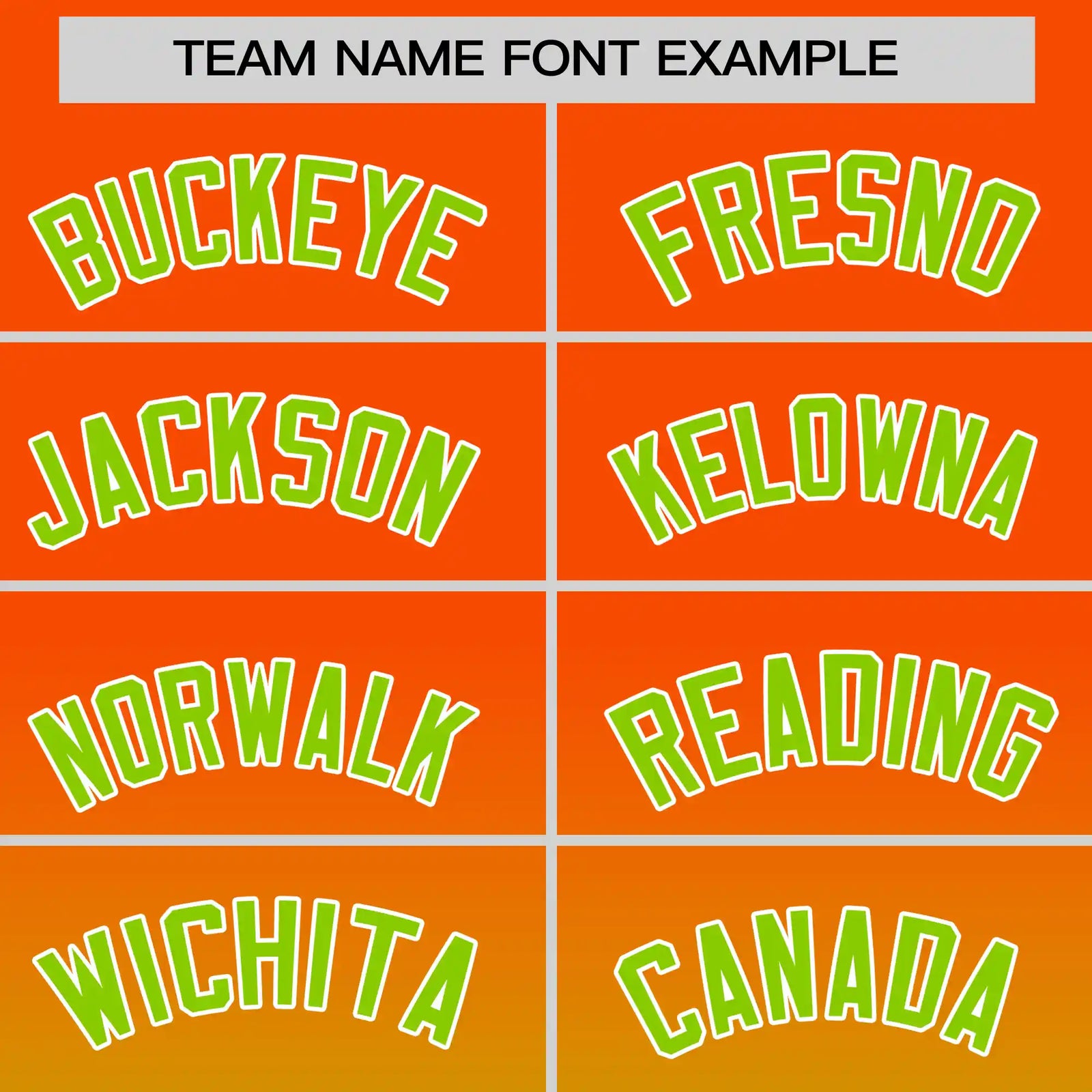 Custom Orange-Neon Green Gradient Fashion Design Performance T-Shirt