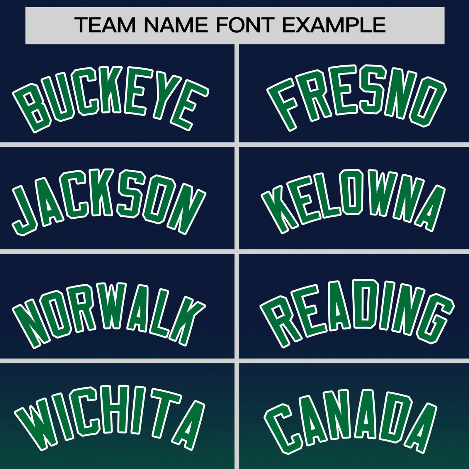 Custom Navy-Kelly Green Gradient Fashion Design Performance T-Shirt