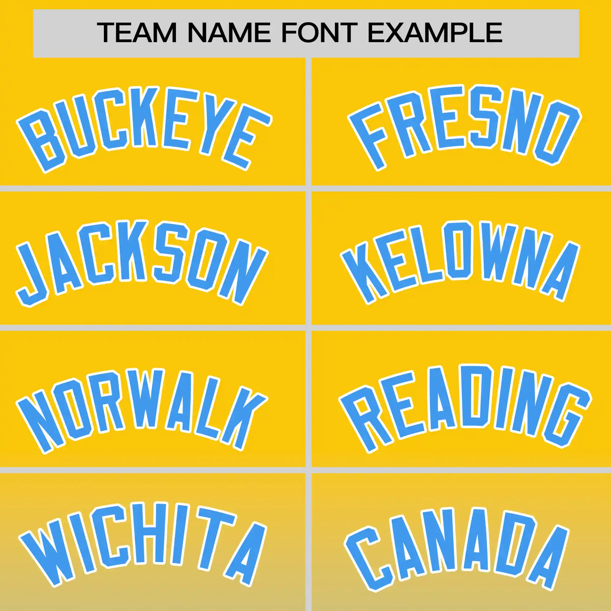 Custom Gold01-Powder Blue Gradient Fashion Design Performance T-Shirt