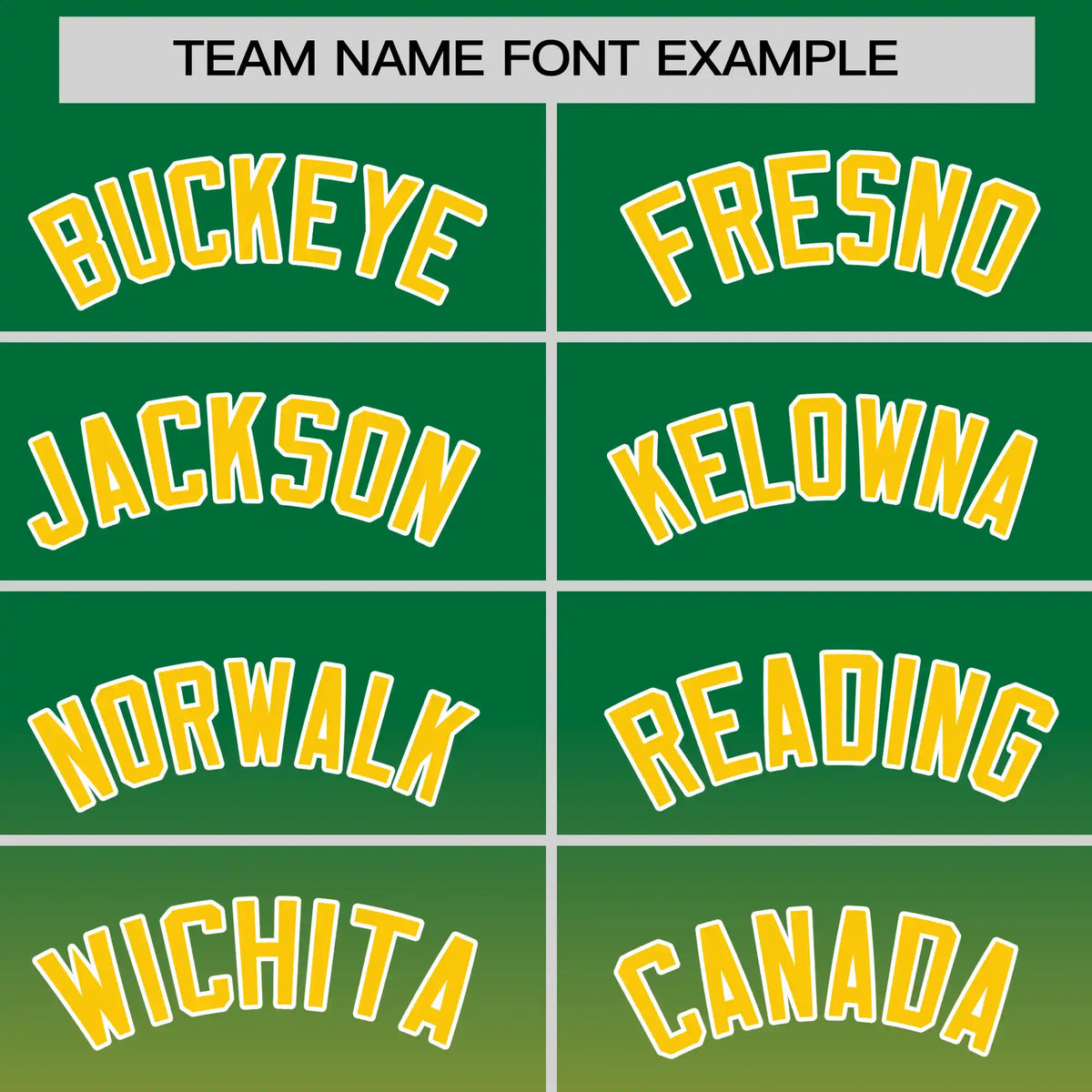 Custom Kelly Green-Gold01 Gradient Fashion Design Performance T-Shirt