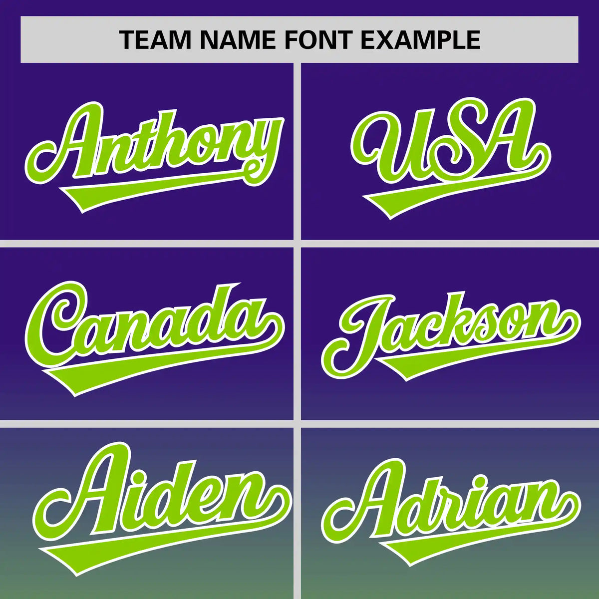 Custom Purple-Neon Green Gradient Fashion Design Performance T-Shirt