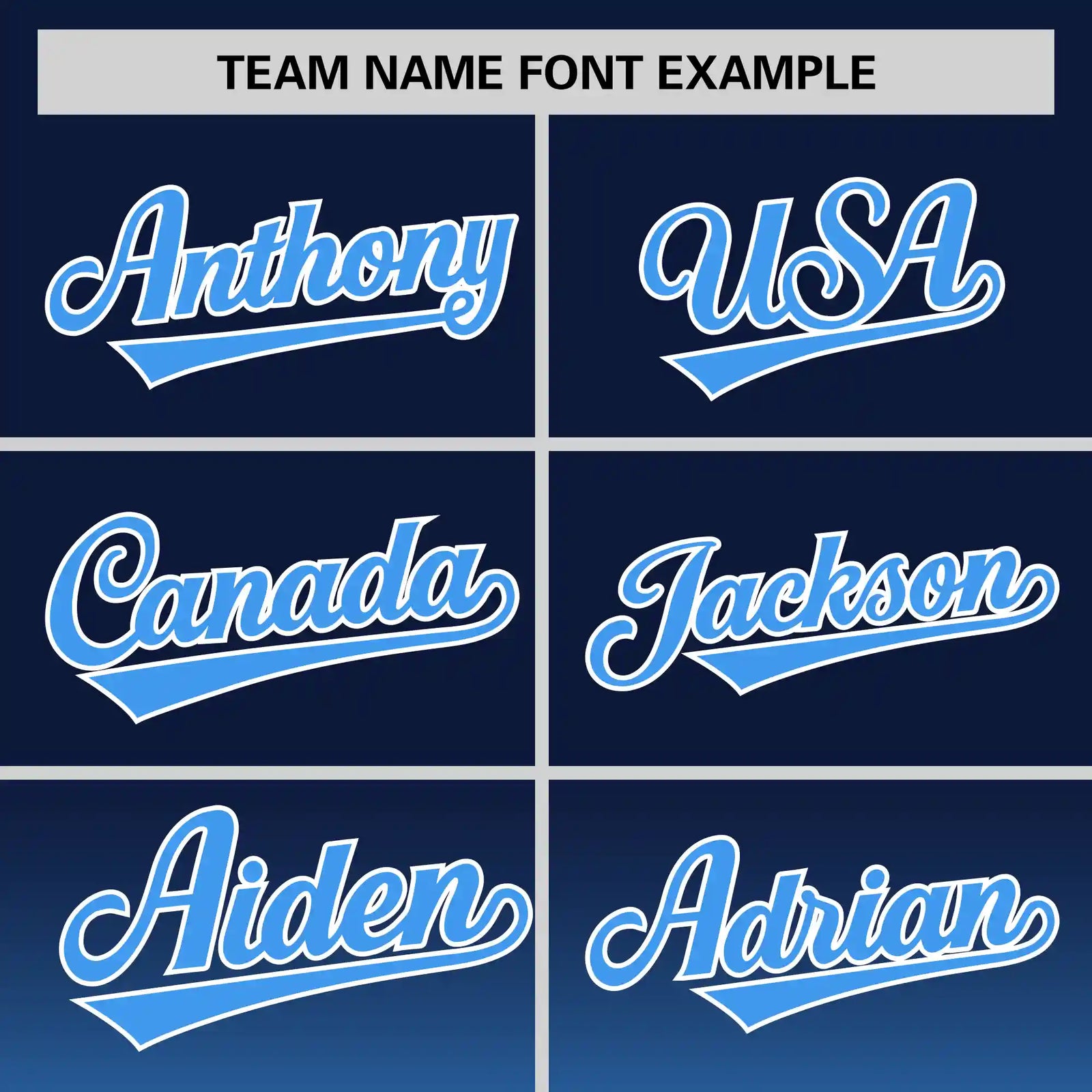 Custom Navy-Powder Blue Gradient Fashion Design Performance T-Shirt
