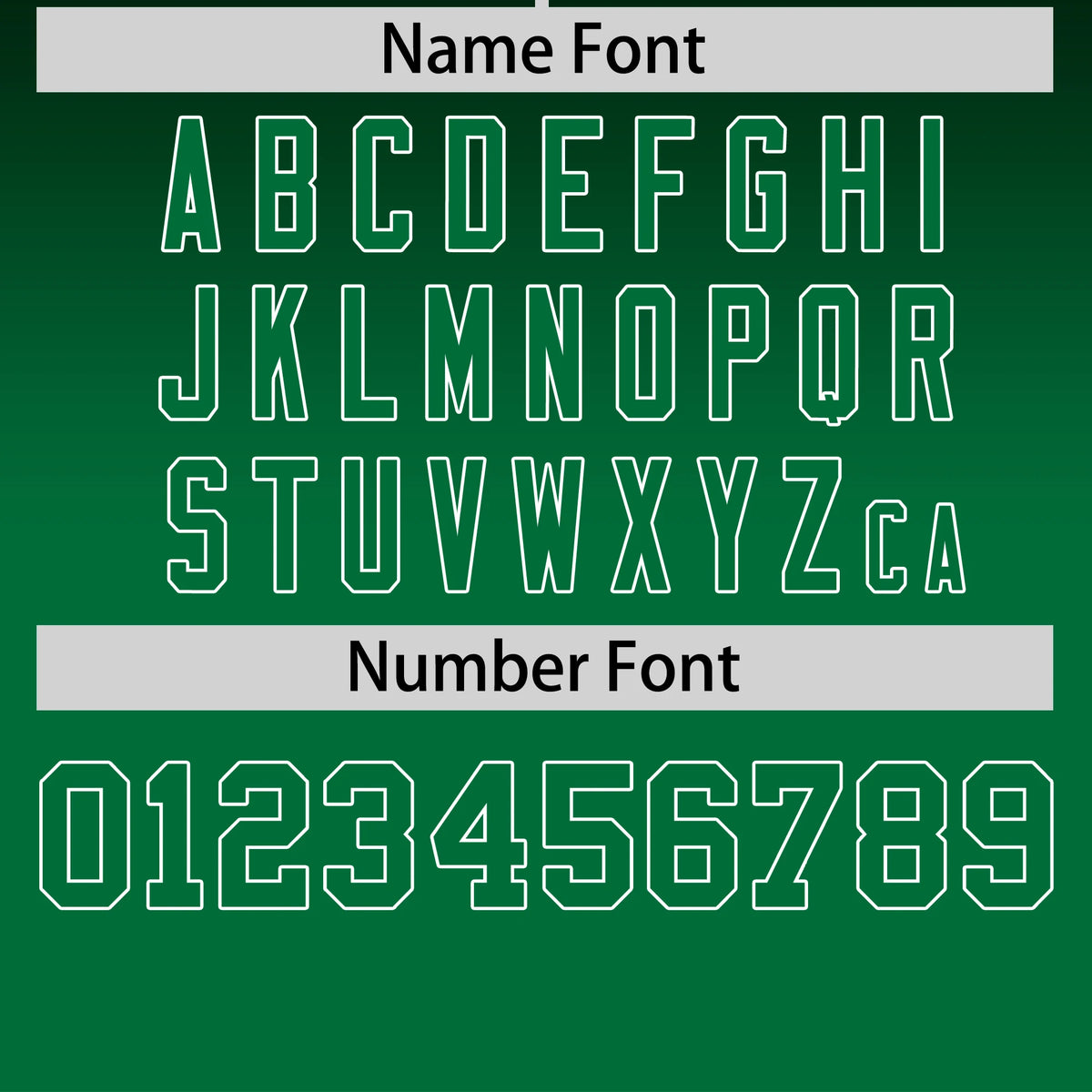 Custom Black-Kelly Green Gradient Fashion Design Performance T-Shirt