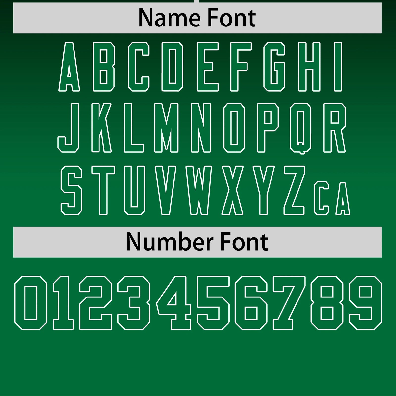 Custom Black-Kelly Green Gradient Fashion Design Performance T-Shirt