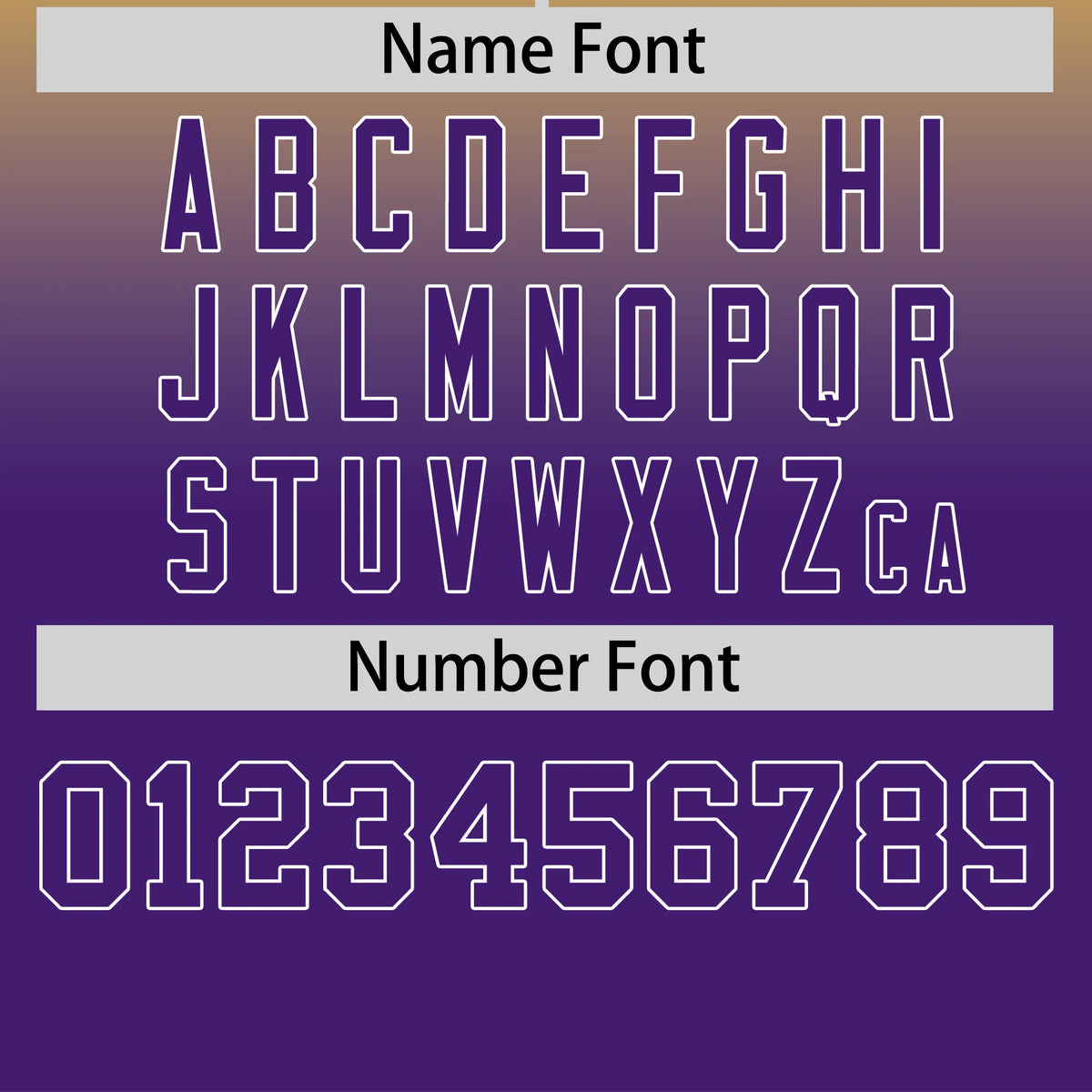 Custom Gold01-Purple Gradient Fashion Design Performance T-Shirt