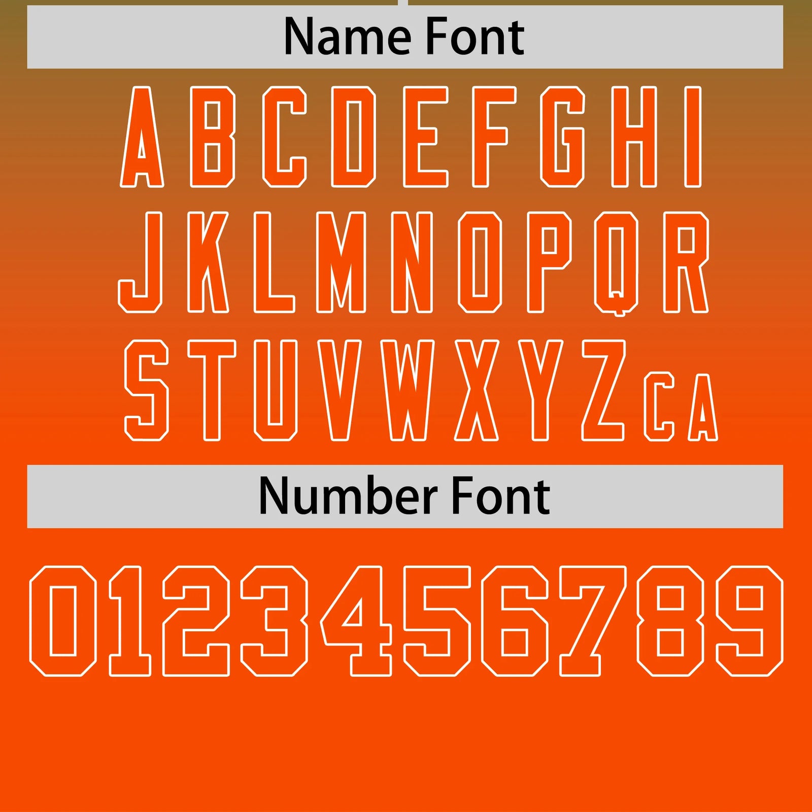 Custom Kelly Green-Orange Gradient Fashion Design Performance T-Shirt