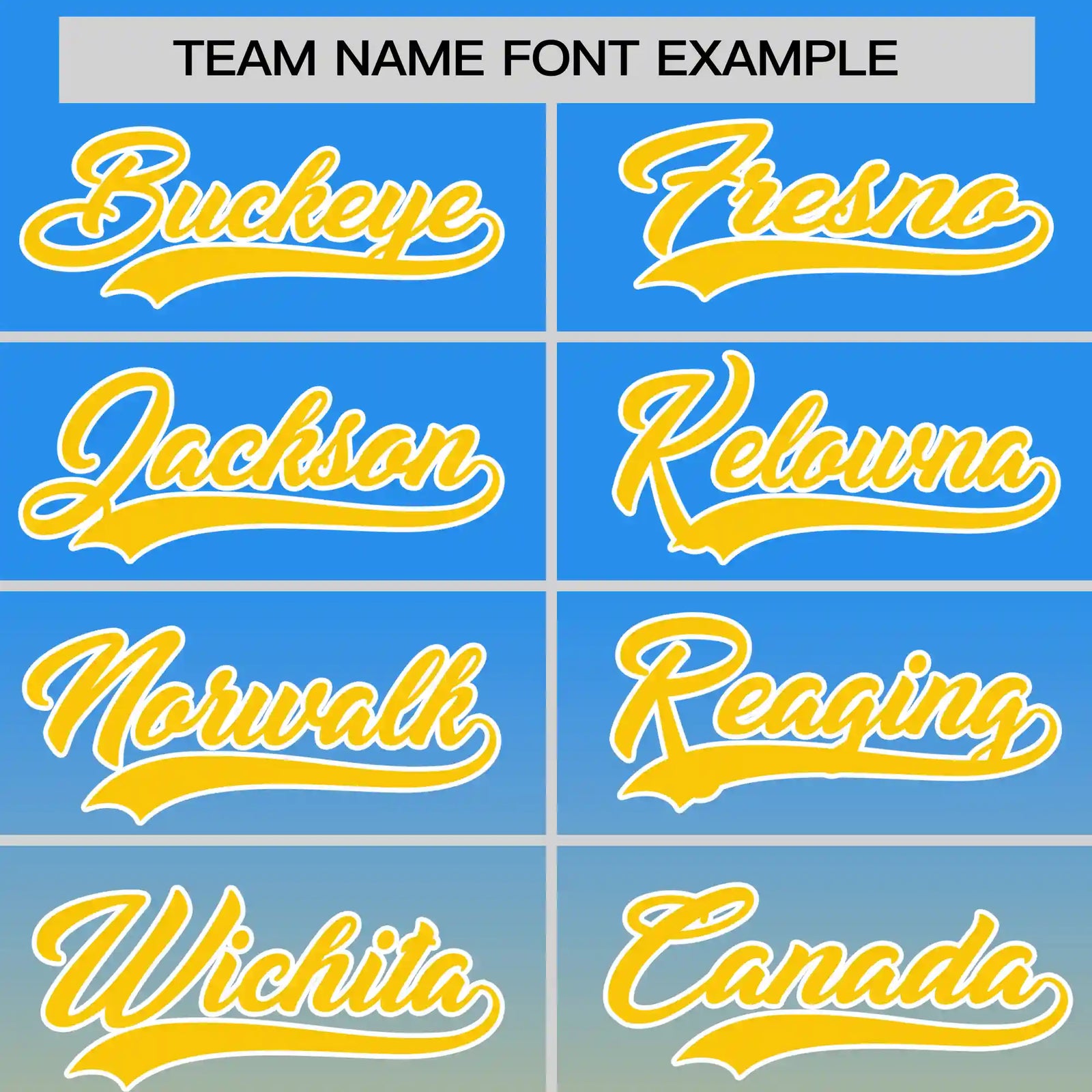 Custom Powder Blue-Gold01 Gradient Fashion Design Performance T-Shirt