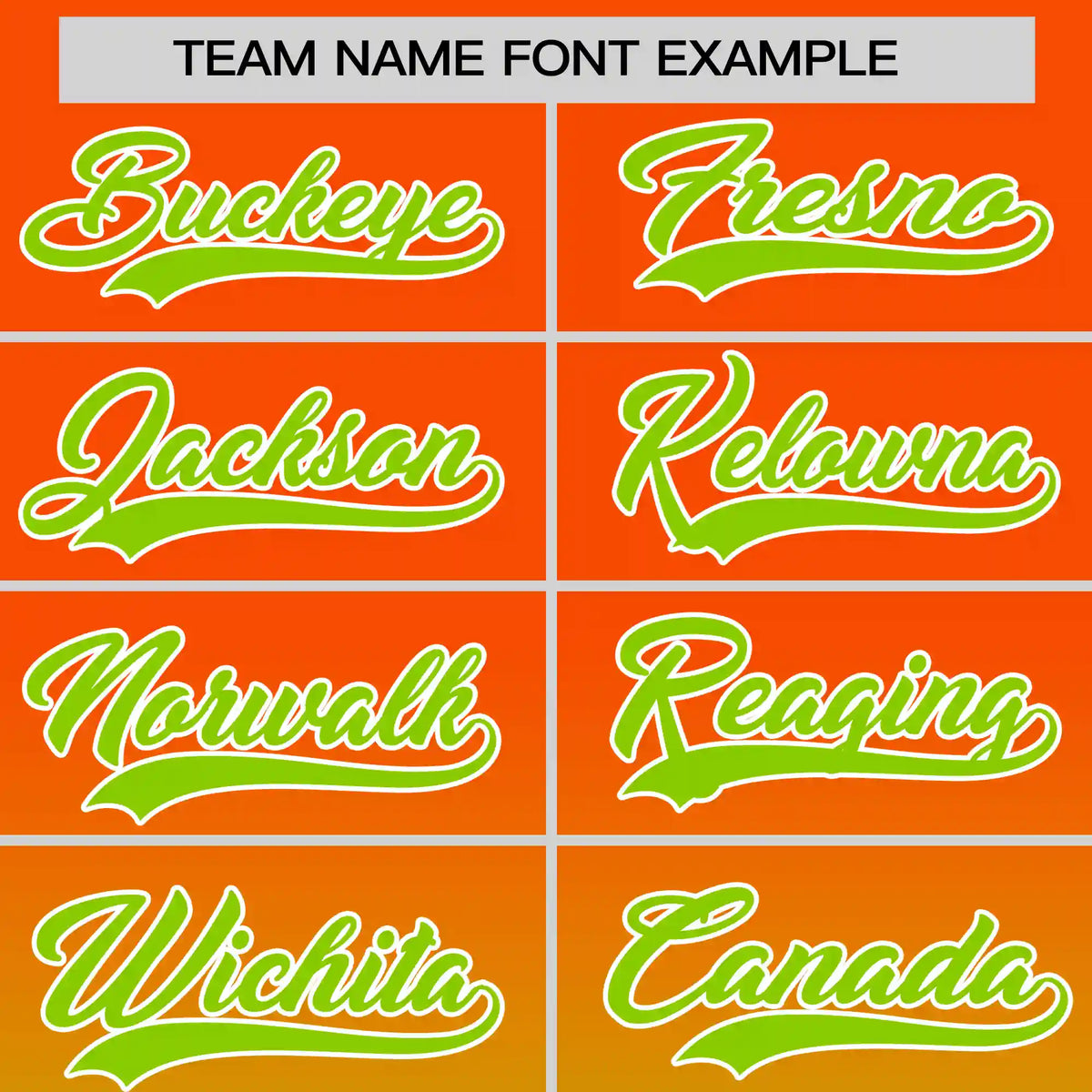 Custom Orange-Neon Green Gradient Fashion Design Performance T-Shirt