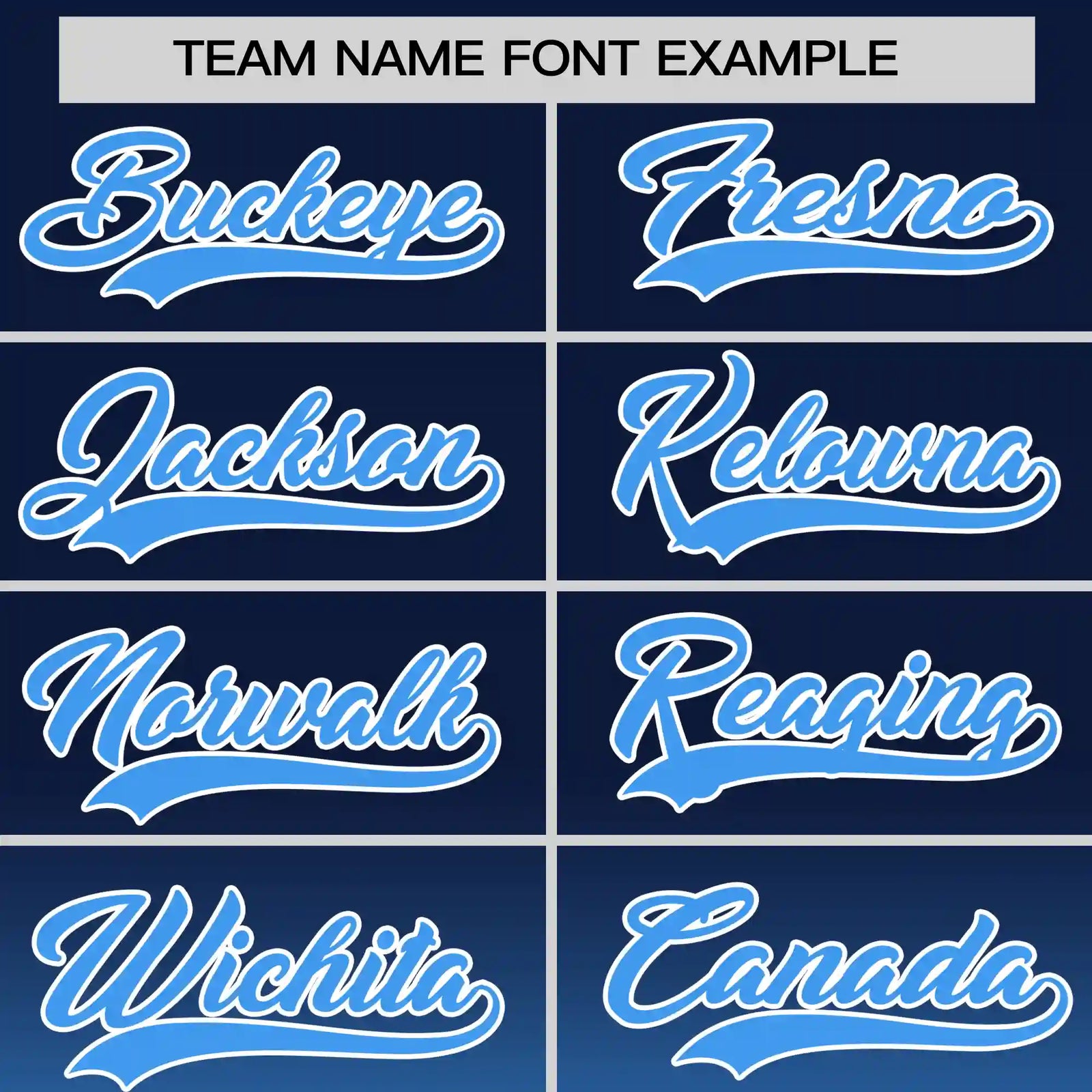 Custom Navy-Powder Blue Gradient Fashion Design Performance T-Shirt