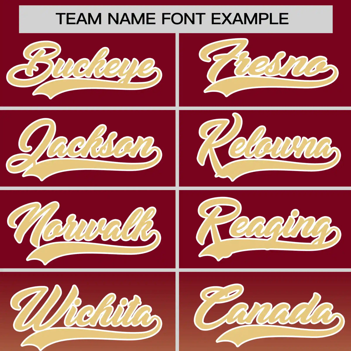 Custom Crimson-Khaki Gradient Fashion Design Performance T-Shirt