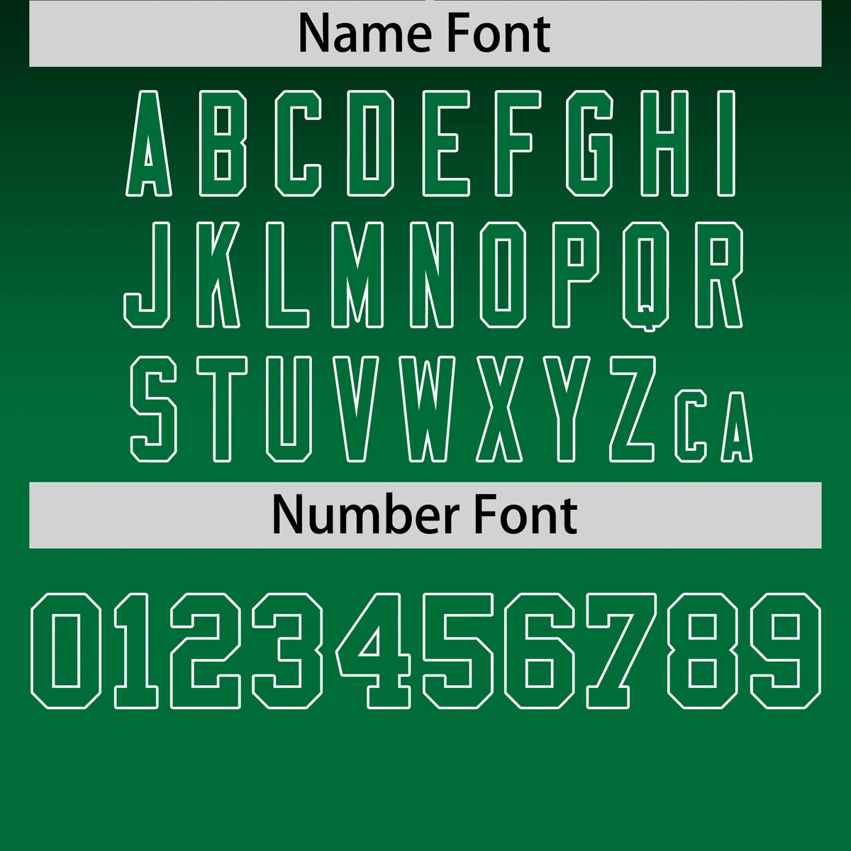 Custom Black-Kelly Green Gradient Fashion Design Performance T-Shirt