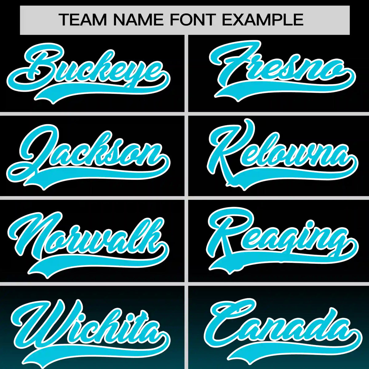 Custom Black-Sky Blue Gradient Fashion Design Performance T-Shirt