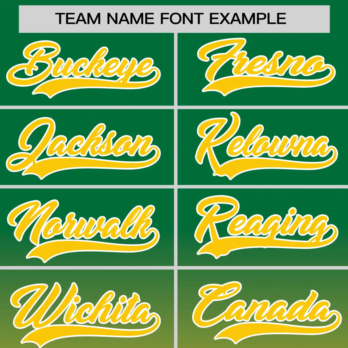 Custom Kelly Green-Gold01 Gradient Fashion Design Performance T-Shirt