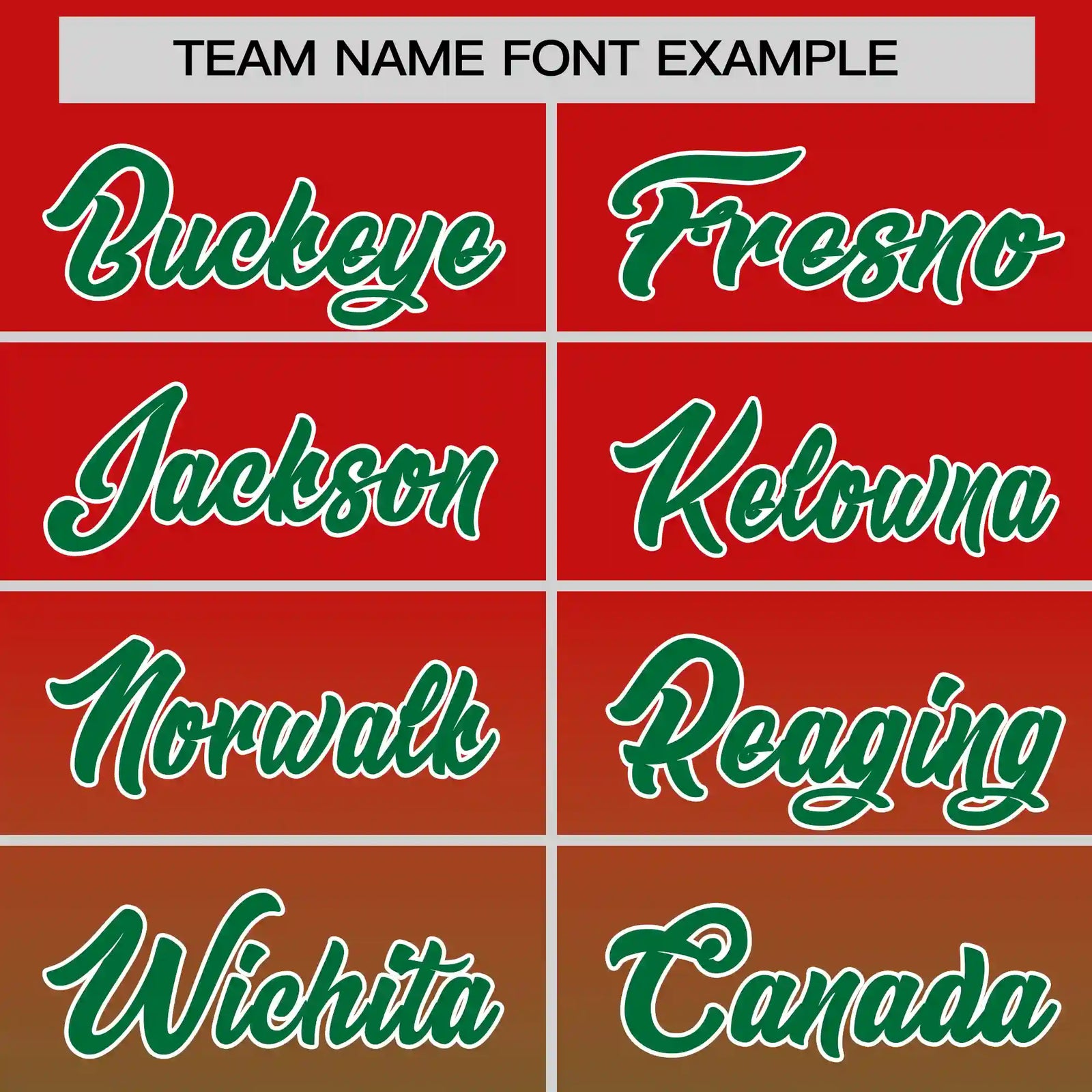 Custom Red-Kelly Green Gradient Fashion Design Performance T-Shirt