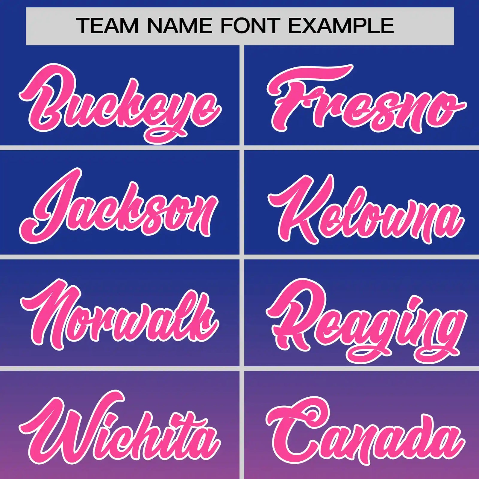 Custom Royal Blue-Pink Gradient Fashion Design Performance T-Shirt
