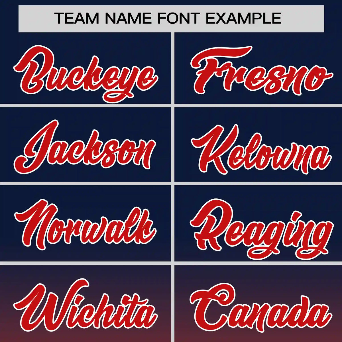 Custom Navy-Red Gradient Fashion Design Performance T-Shirt