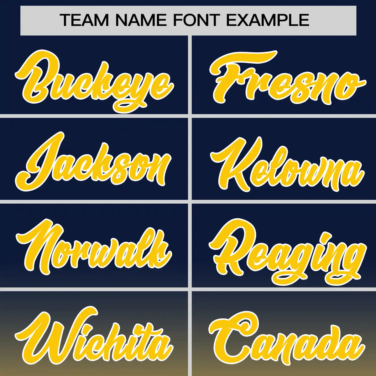 Custom Navy-Gold01 Gradient Fashion Design Performance T-Shirt