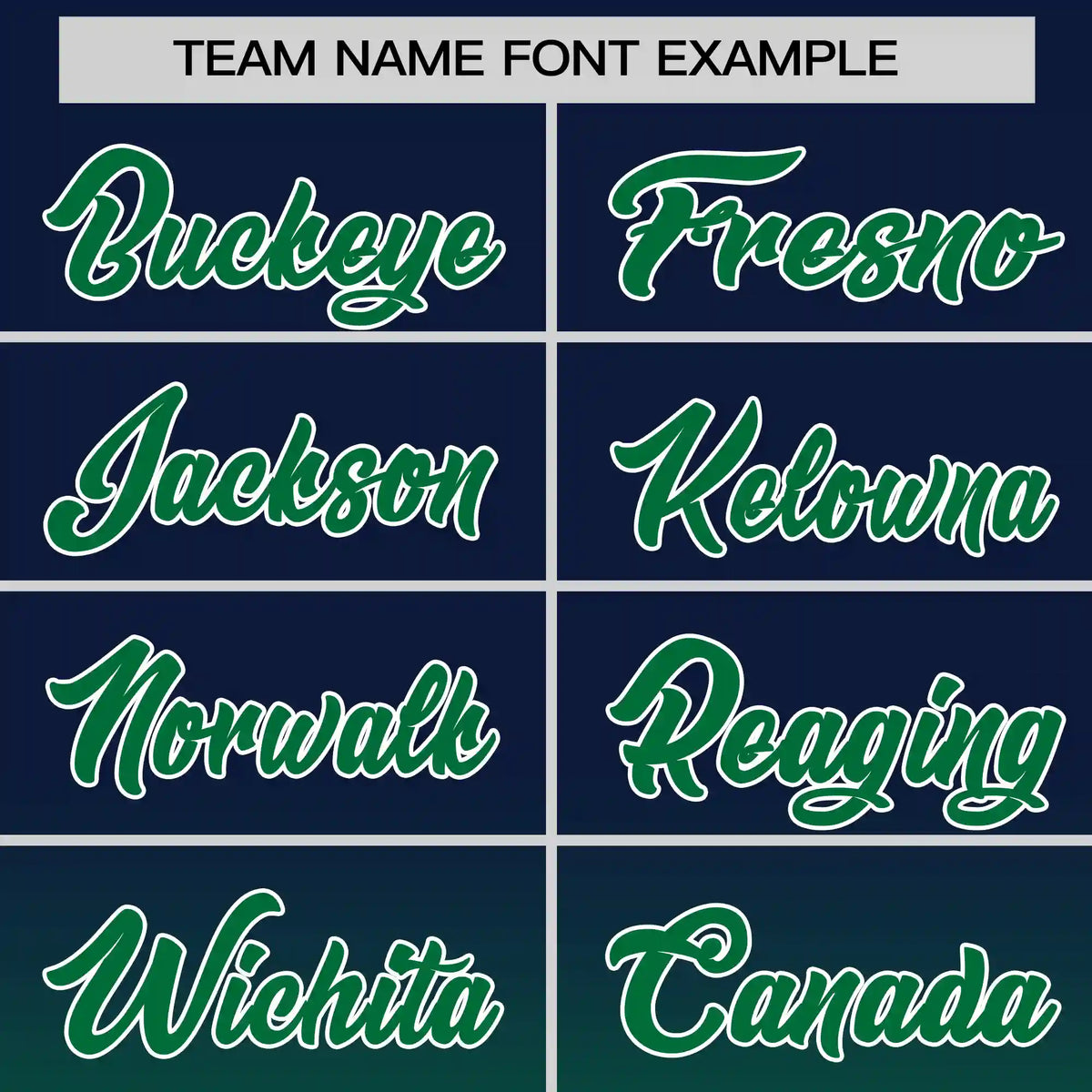 Custom Navy-Kelly Green Gradient Fashion Design Performance T-Shirt