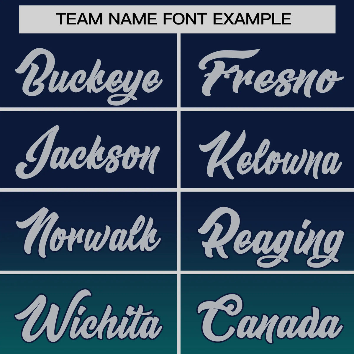 Custom Navy-Aqua Gradient Fashion Design Performance T-Shirt