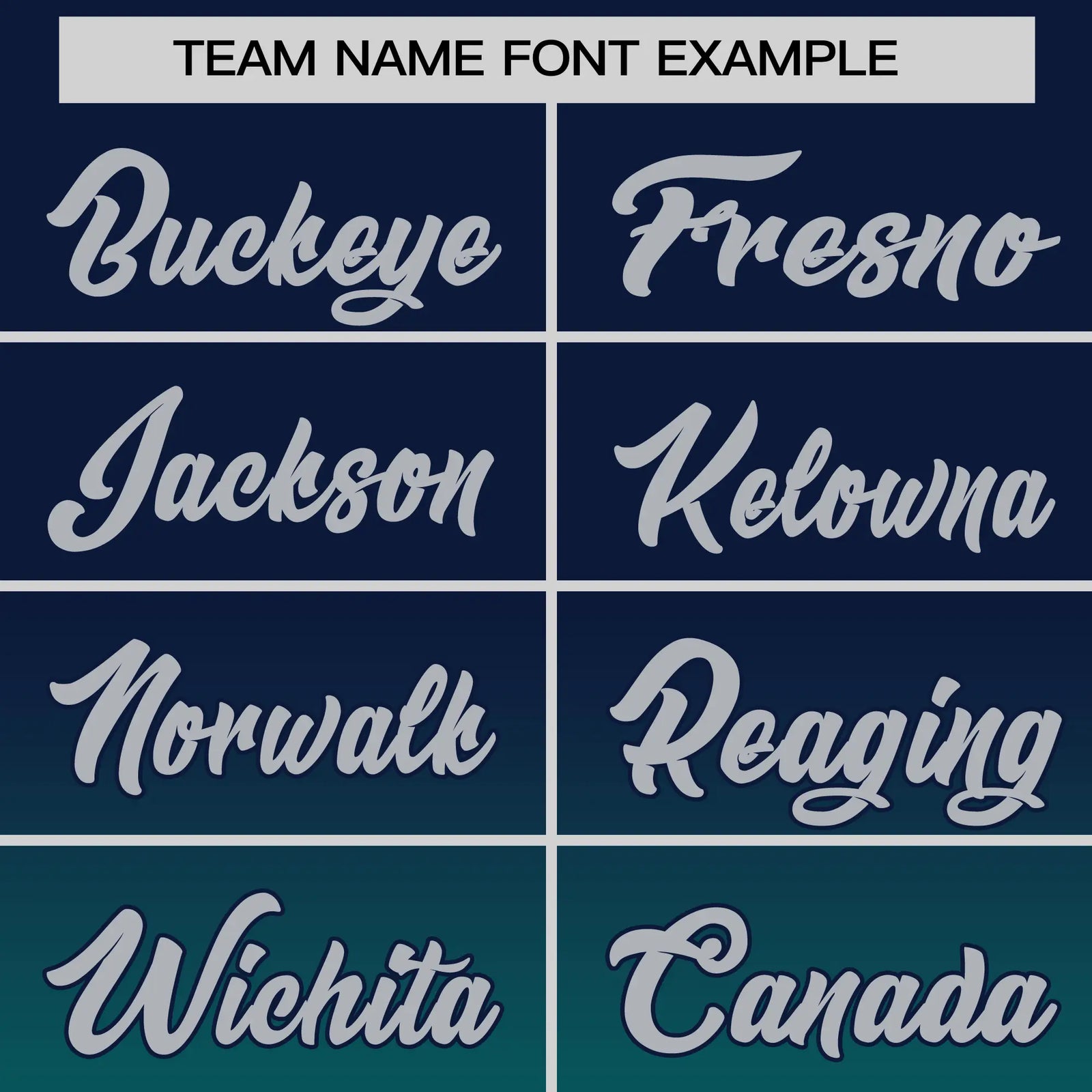 Custom Navy-Aqua Gradient Fashion Design Performance T-Shirt