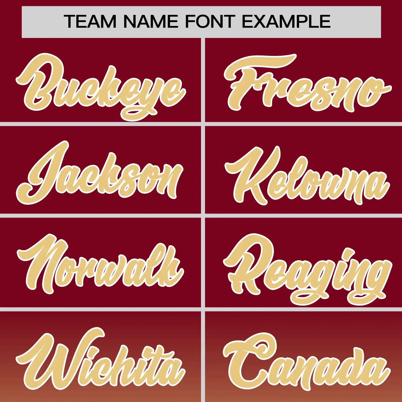 Custom Crimson-Khaki Gradient Fashion Design Performance T-Shirt