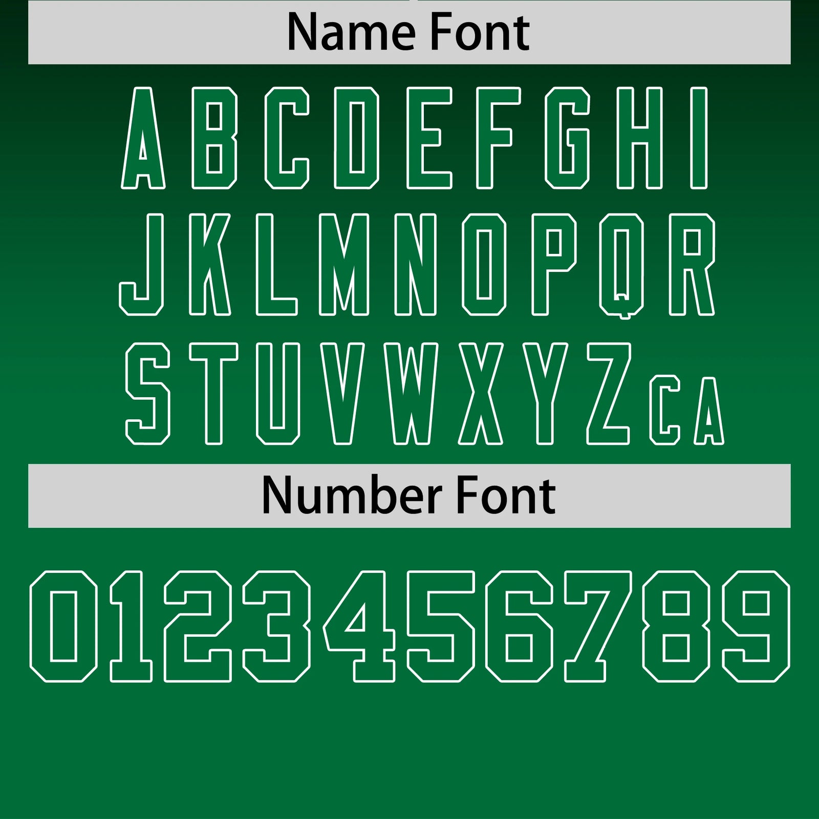 Custom Black-Kelly Green Gradient Fashion Design Performance T-Shirt