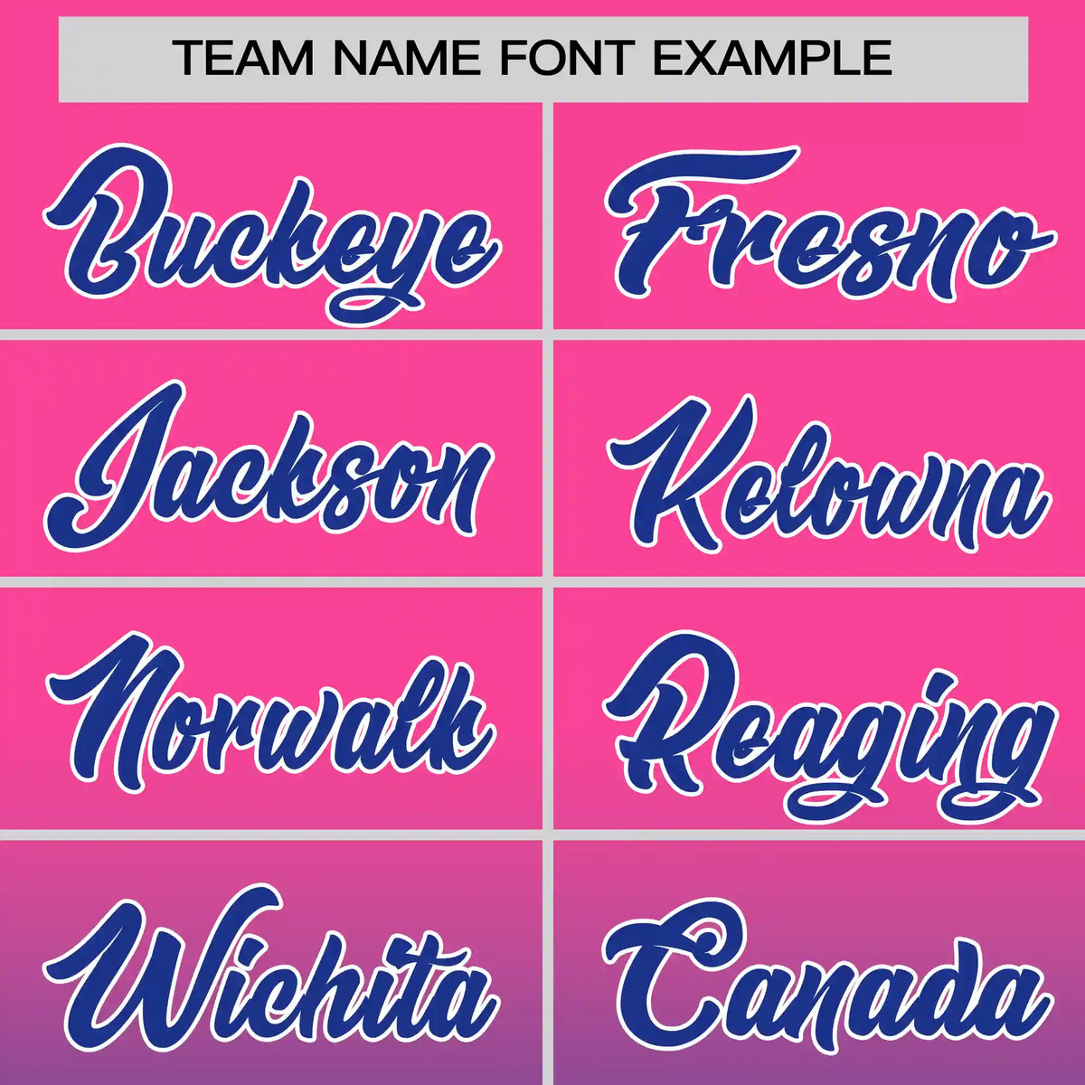 Custom Pink-Royal Blue Gradient Fashion Design Performance T-Shirt