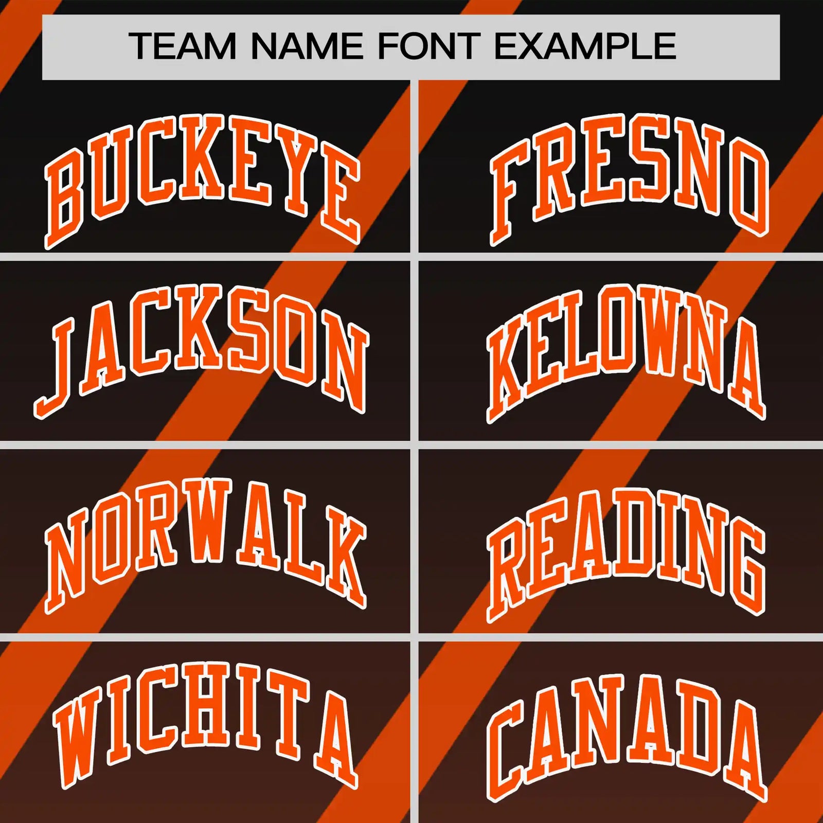 Custom Black-Orange Gradient Fashion Diagonal Stripe Performance T-Shirt